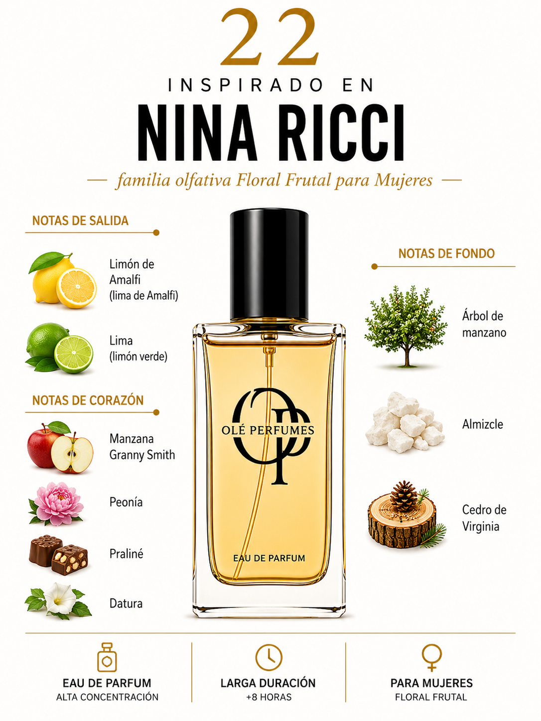 22 INSPIRADO EN NINA RICCI