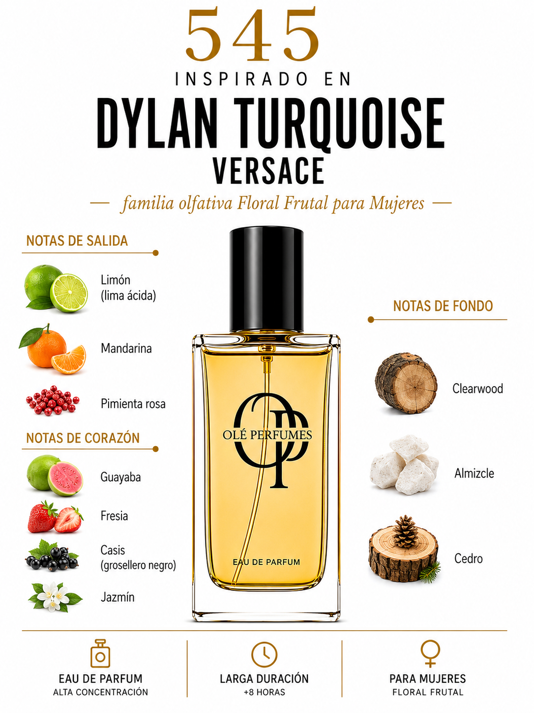545 INSPIRADO EN DYLAN TURQUOSE VERSACE
