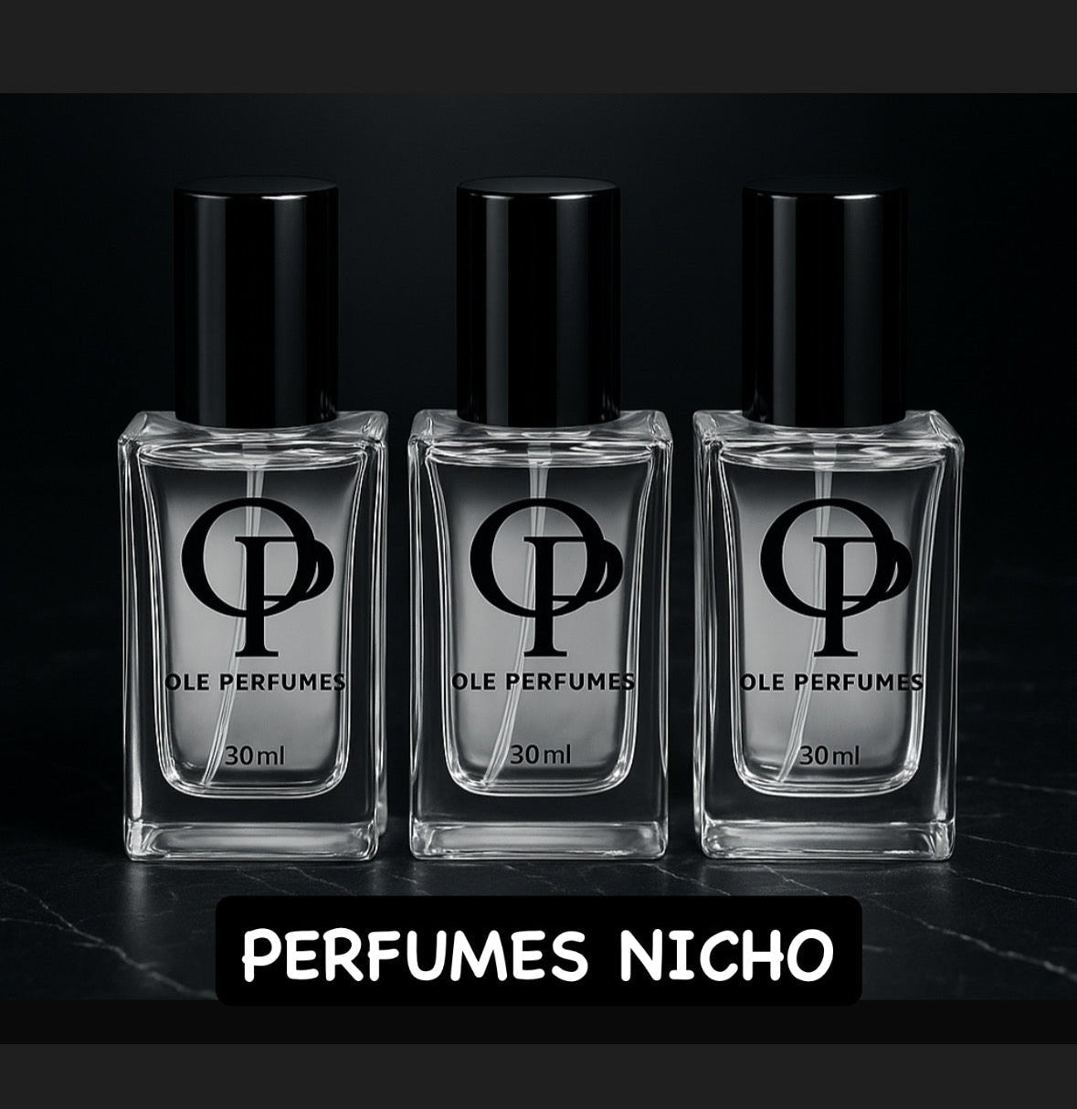 PACK 3 PERFUMES NICHO 30ML