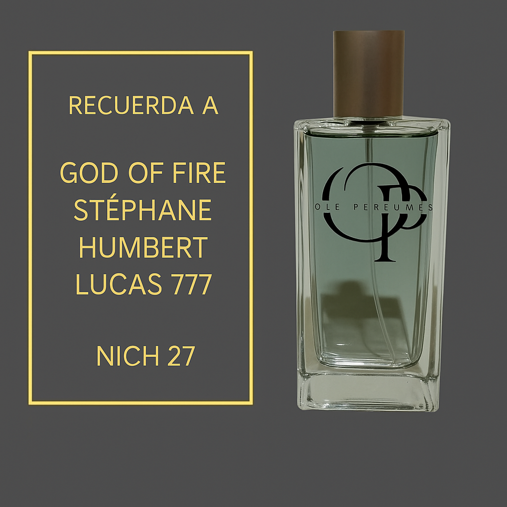 NICH27 RECUERDA A GOD OF FIRE STÉPHANE HUMBERT LUCAS 777