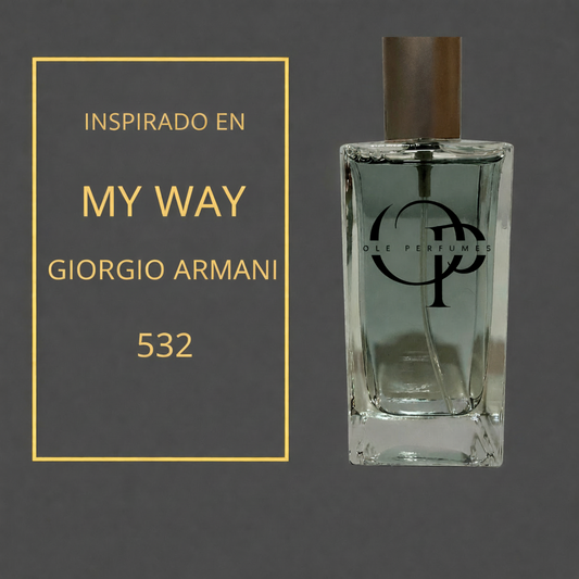 532 INSPIRADO EN A MY WAY, GIORGIO ARMANI