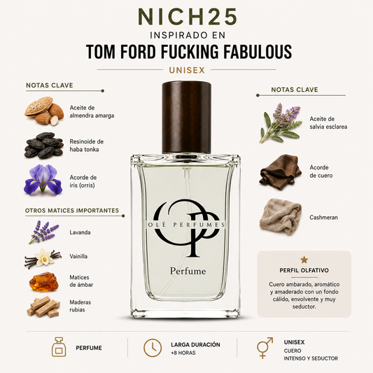 NICH25 INSPIRADO EN TOM FORD Fucking Fabulous