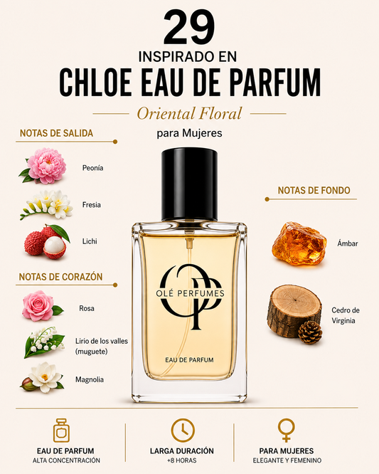 29 INSPIRADO EN CHLOE EAU DE PARFUN