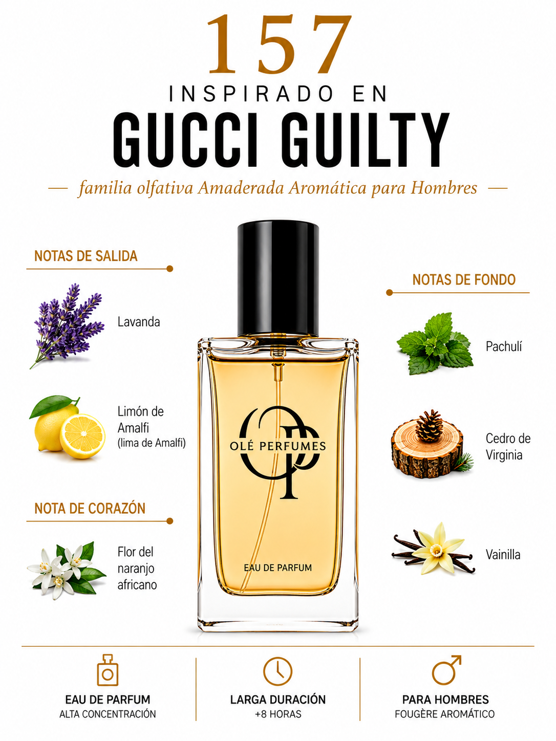 157 INSPIRADO EN  GUCCI GUILTY