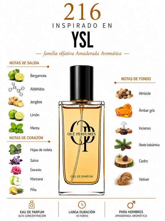 216 INSPIRADO EN  Y YSL