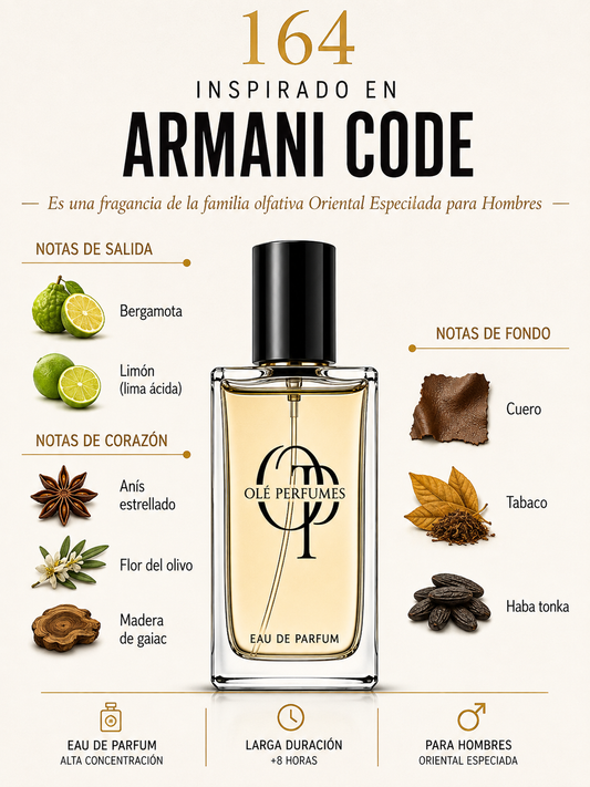 164   INSPIRADO EN ARMANI CODE