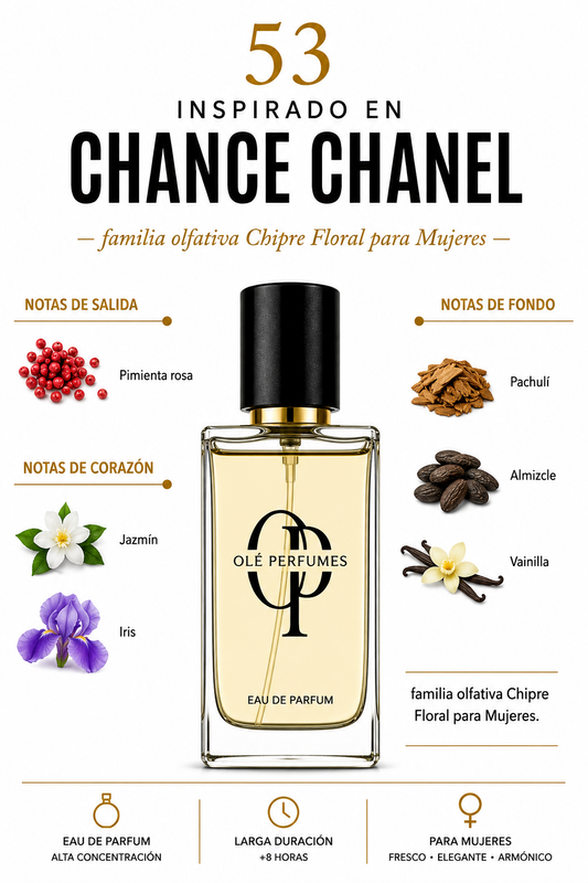 53 INSPIRADO EN CHANCE CHANEL