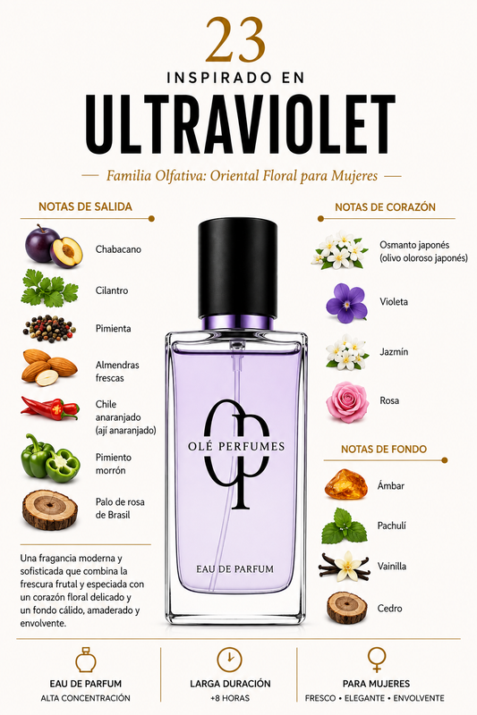 23 INSPIRADO EN ULTRAVIOLET