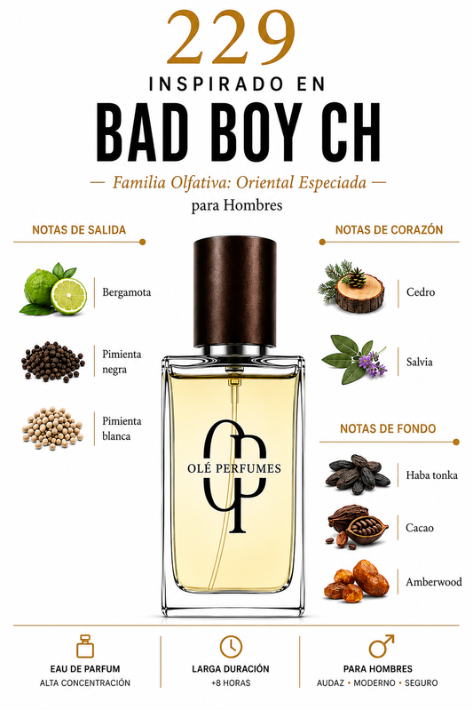 229 INSPIRADO EN BAD BOY CH