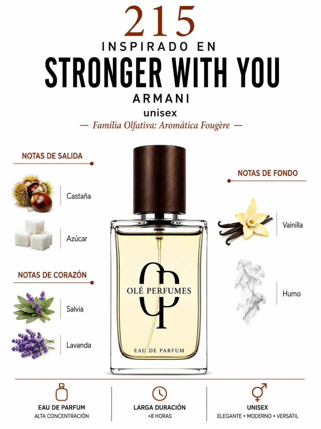215 INSPIRADO EN STRONGER WITH YOU ARMANI