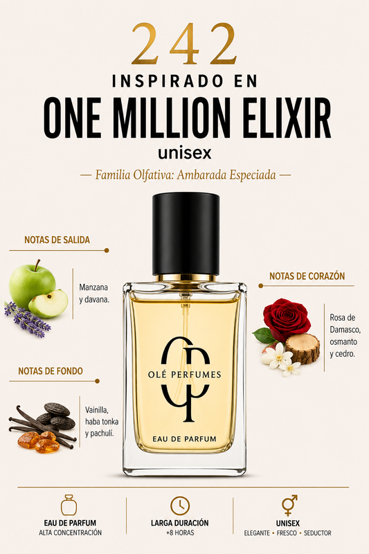 242 INSPIRADO EN ONE MILLION ELIXIR