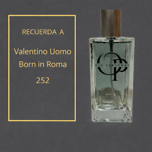252 INSPIRADO EN  VALENTINO UOMO BORN IN ROMA
