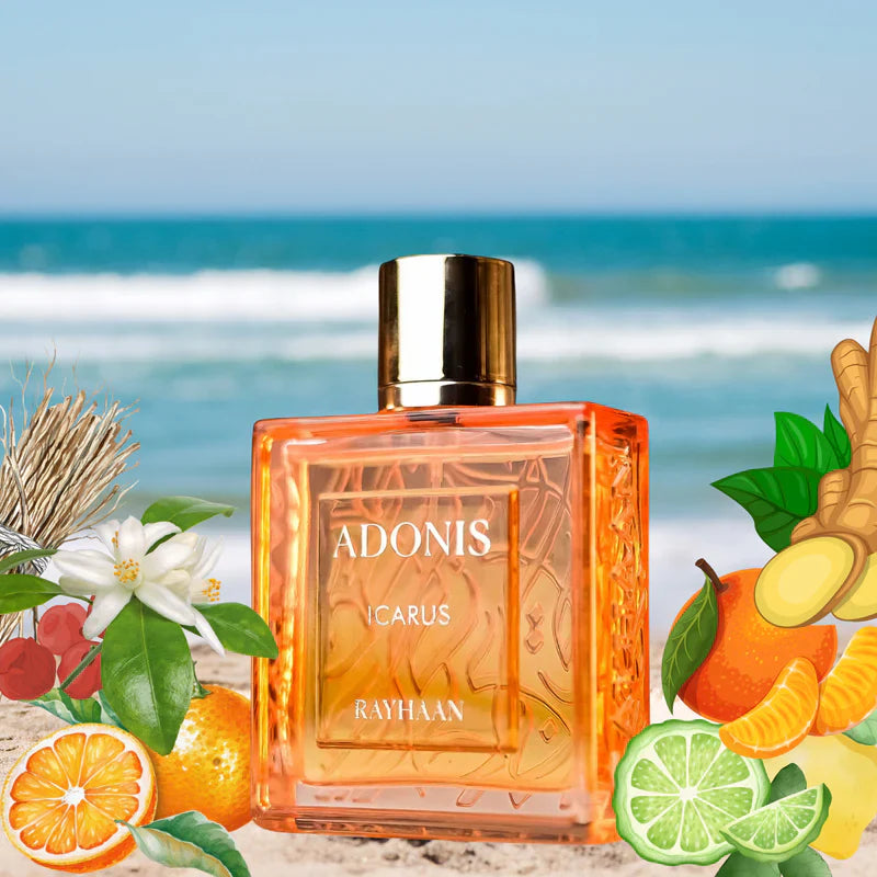 Rayhaan Adonis Icarus – Eau de Parfum Hombre - Cítrico & Aromático
