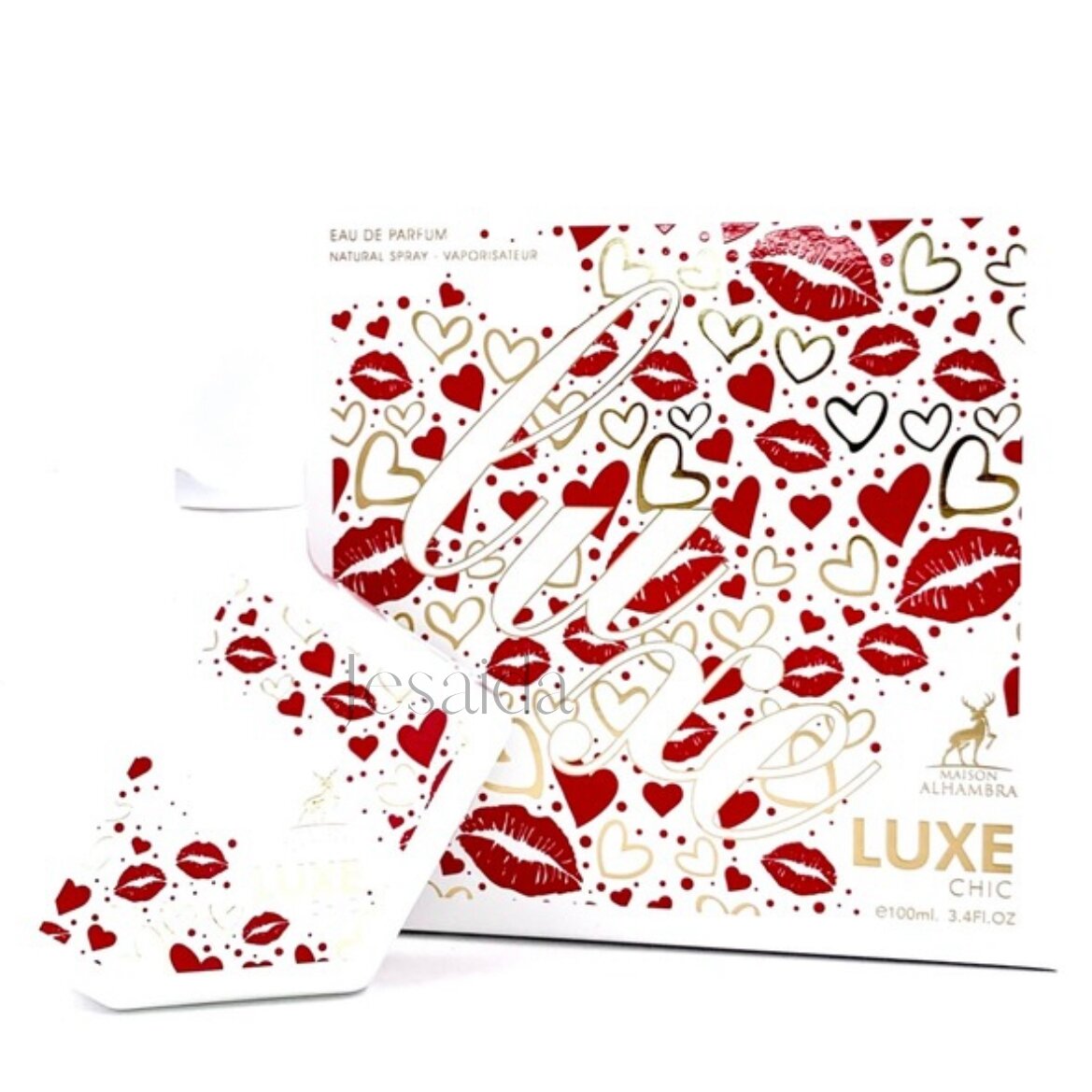 Maison alhambra luxe chic eau de parfum 100ml vaporizador